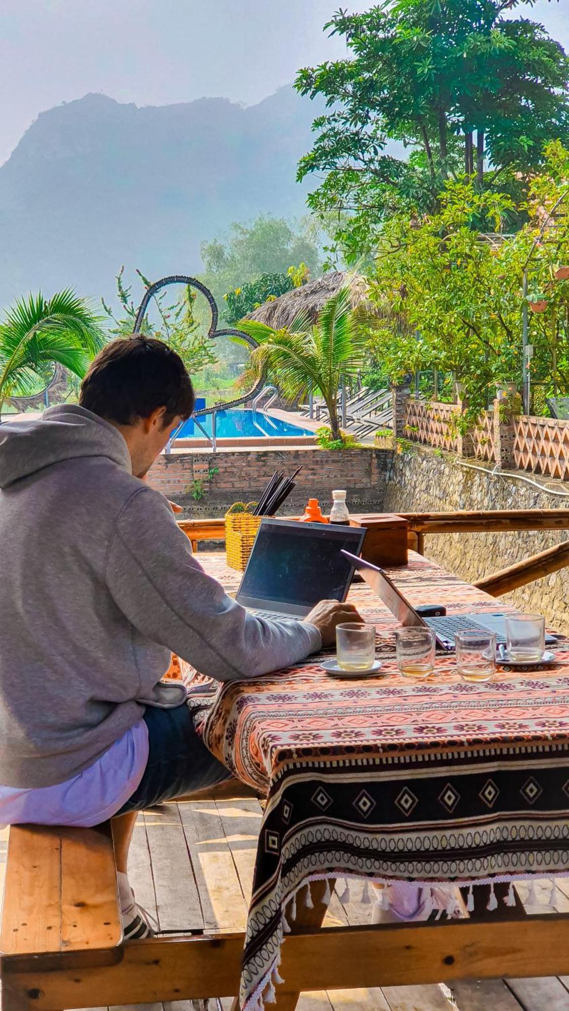 Trang An Quynh Trang Happy Homestay & Garden Ninh Binh Exterior foto