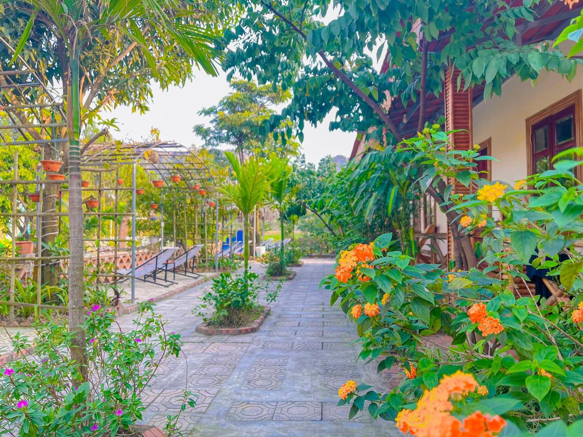 Trang An Quynh Trang Happy Homestay & Garden Ninh Binh Exterior foto