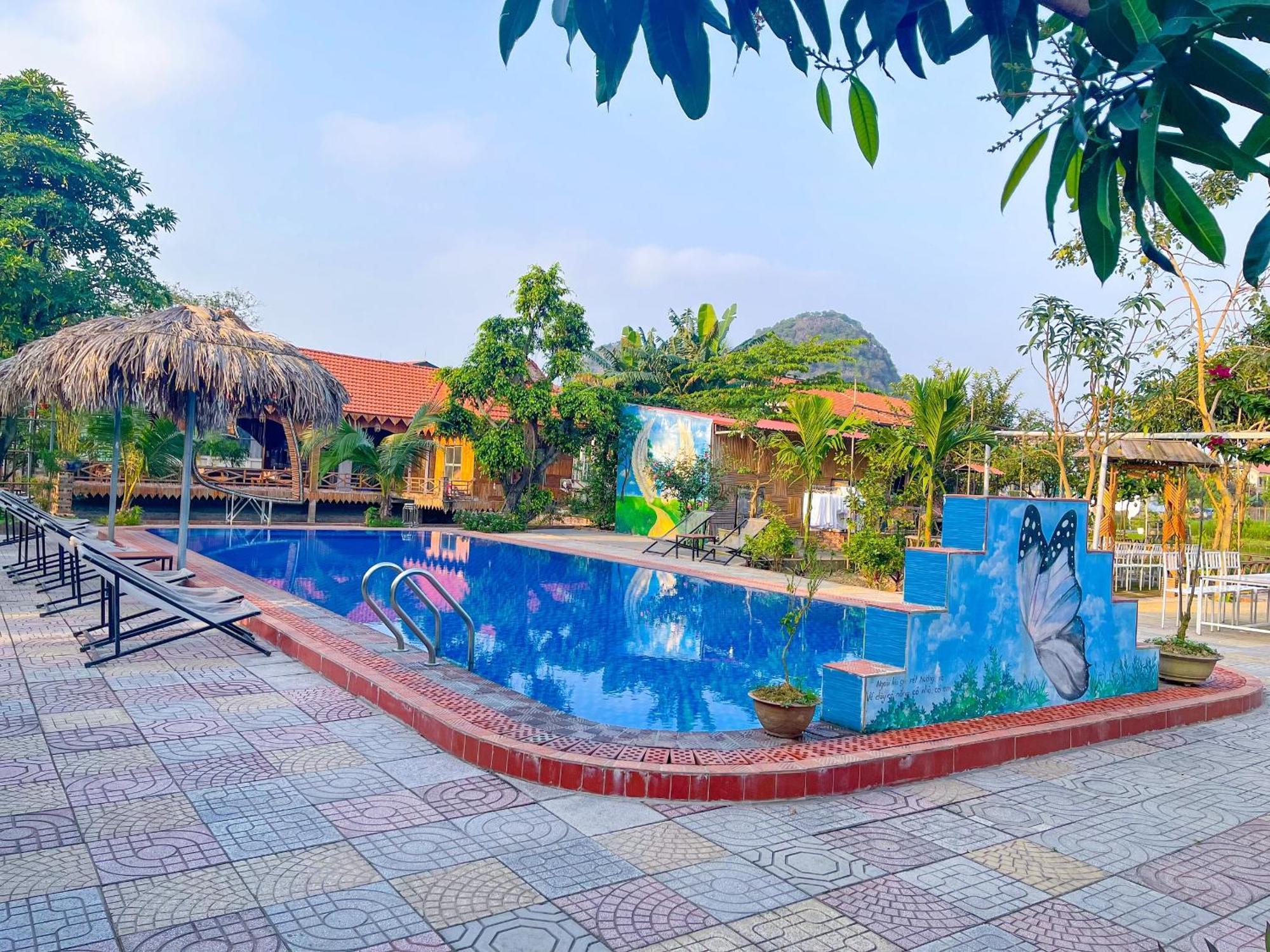 Trang An Quynh Trang Happy Homestay & Garden Ninh Binh Exterior foto